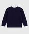 Sweatshirt enfant en coton uni SOIR