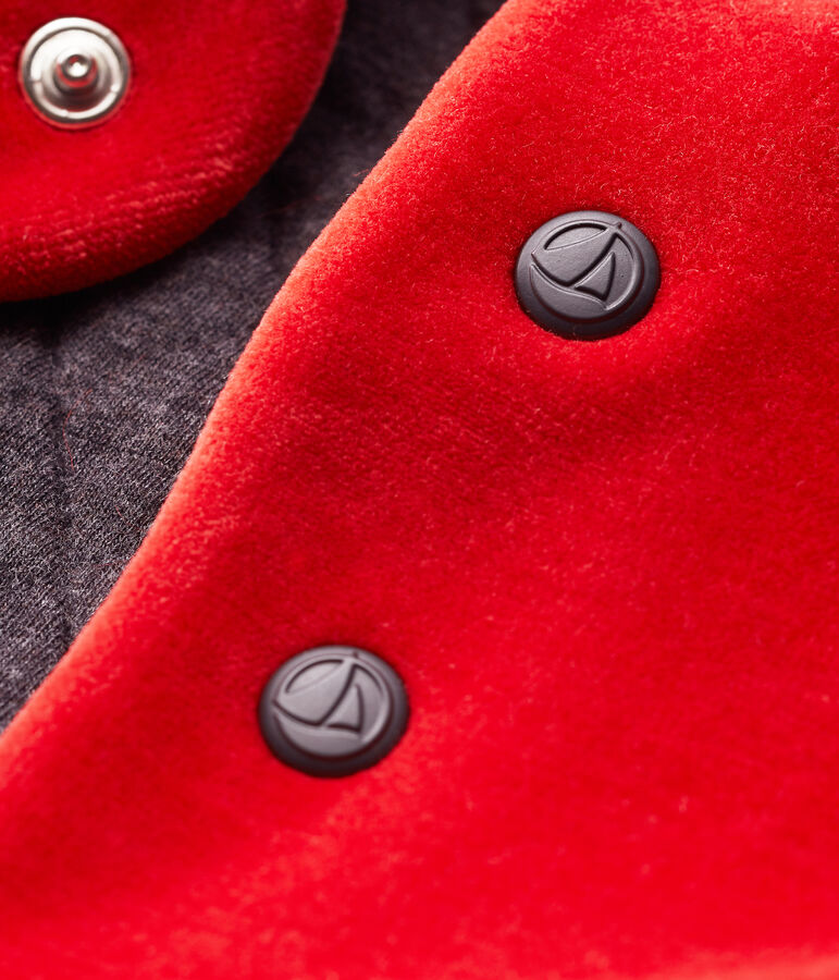 Gilet sans manches b&eacute;b&eacute; gar&ccedil;on rouge