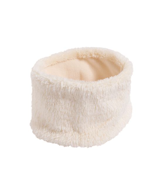 Snood bébé fille blanc MARSHMALLOW