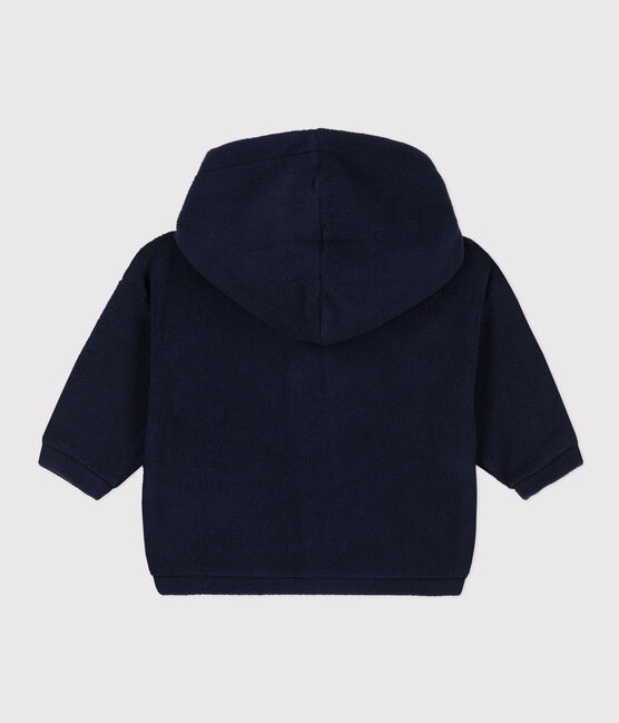 Sweatshirt bébé en polaire bleu SMOKING