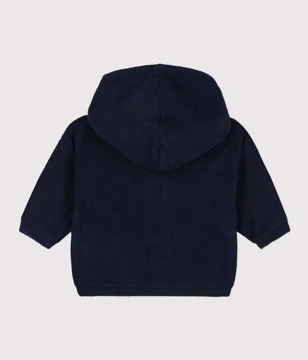 Sweatshirt b&eacute;b&eacute; en polaire bleu