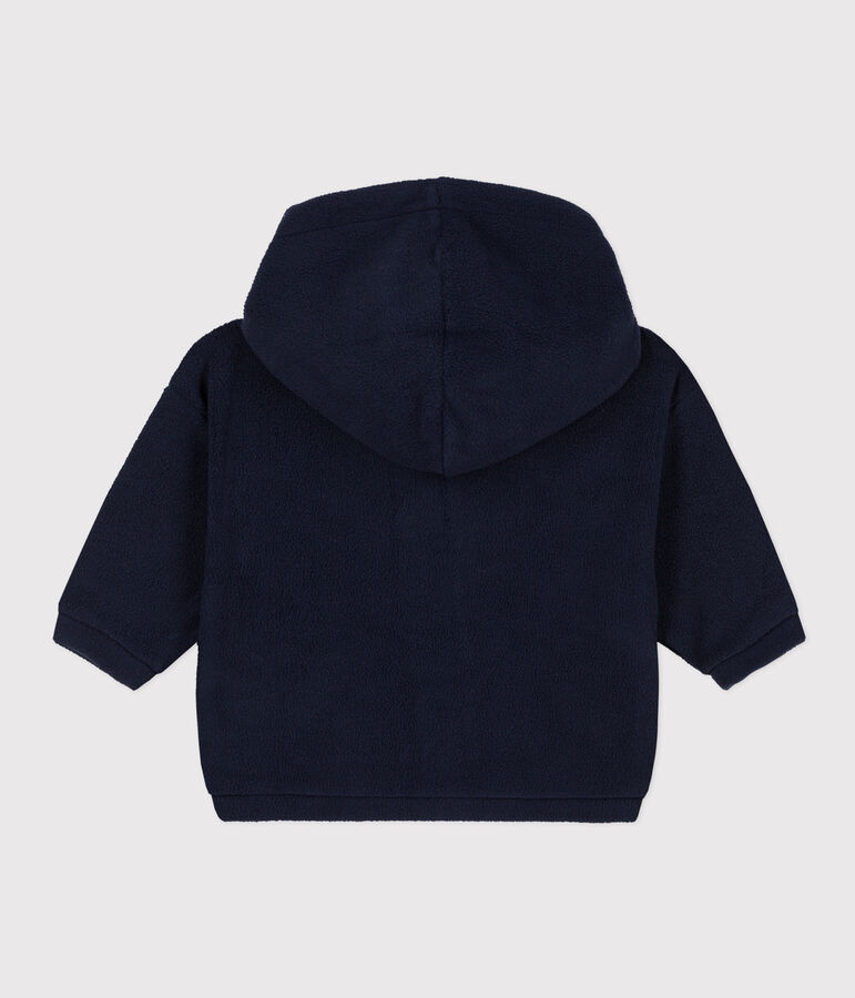 Sweatshirt b&eacute;b&eacute; en polaire bleu