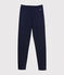 Legging enfant fille bleu SMOKING