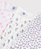 Lot de 2 pyjamas petite fille en coton variante 1