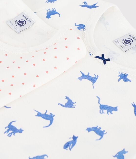 Lot de pyjamas shorts enfant en coton imprimés variante 1