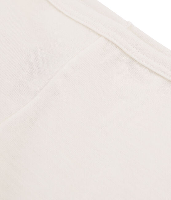 Legging enfant en laine et coton gris ECRU
