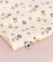 Chemise de nuit en molleton gratté imprimé fleuri enfant rose SALINE/blanc MULTICO
