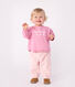 Sweatshirt bébé en coton motif Petit Bateau vintage