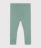 Legging en coton bébé vert PAUL
