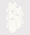 Lot de 5 bodies manches longues lapins en coton variante 1