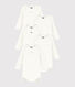 Lot de 5 bodies manches longues lapins en coton