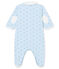 Dors bien bébé garçon en tubique imprimé bleu FRAICHEUR/blanc MULTICO