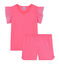 Pyjacourt petite fille en côte rose CUPCAKE