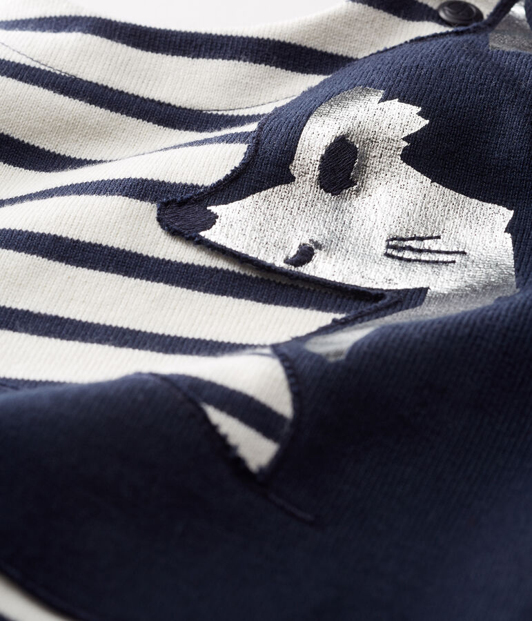 Marini&egrave;re b&eacute;b&eacute; gar&ccedil;on revisit&eacute;e blanc/bleu