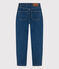 Jean responsable en coton Femme bleu BLEU DELAVE