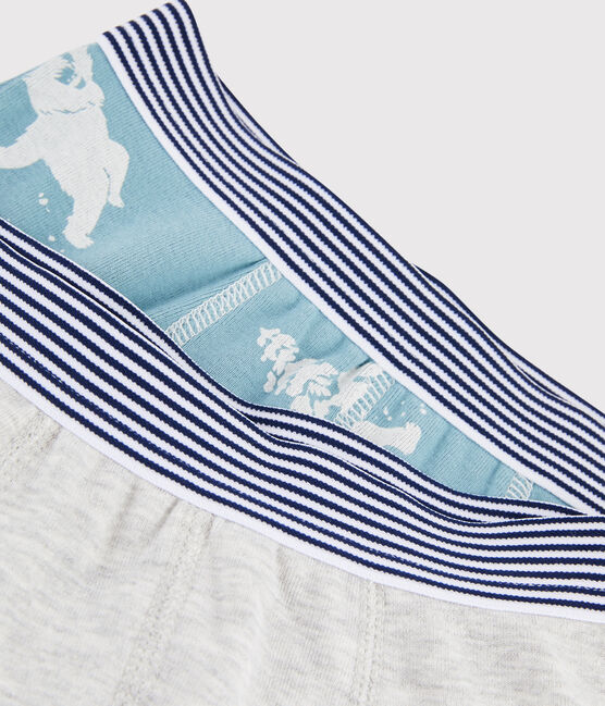 Lot de 2 boxers imprimé yéti petit garçon variante 1