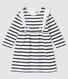 Robe manches longues bébé fille