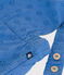 Salopette courte en broderie anglaise bébé bleu GAULOISE