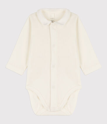 PETIT BATEAU - Body à col bébé en coton