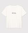 Tee-shirt Tajinebanane x Petit Bateau blanc MARSHMALLOW