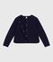 Cardigan femme en coton uni SOIR