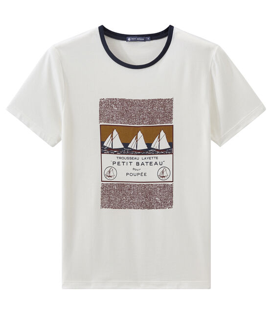 Tee-shirt MC unisex blanc MARSHMALLOW