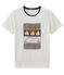 Tee-shirt MC unisex blanc MARSHMALLOW