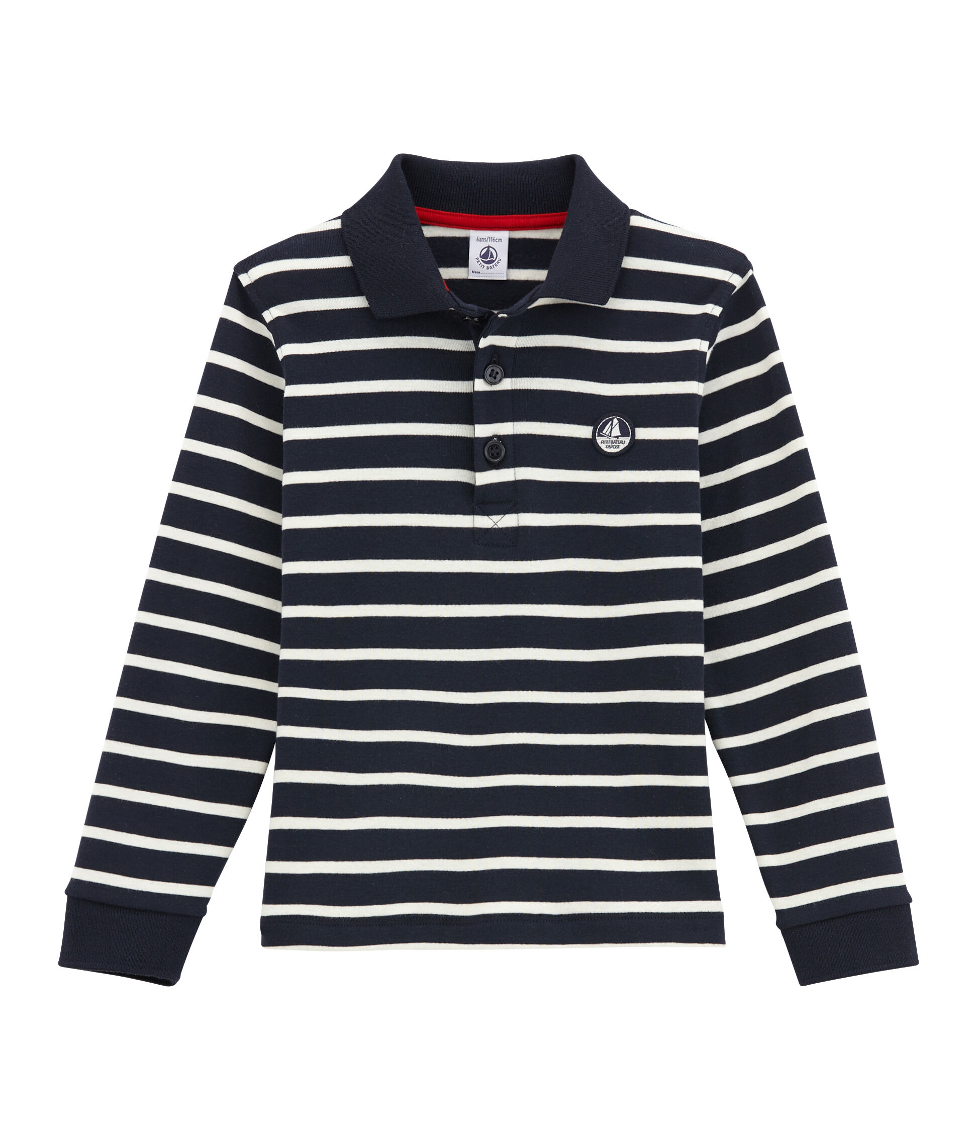 Polo garçon online manches longues