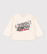 Sweatshirt bébé en coton