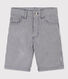 Bermuda en toile de coton rayé enfant garçon