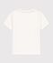 Tee-shirt manches courtes en coton enfant garçon blanc MARSHMALLOW