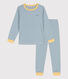 Pyjama milleraies en coton enfant