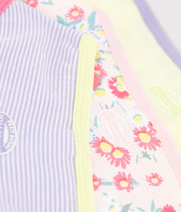 Trio de culottes petite fille variante 1