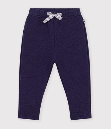 Pantalon bébé en coton épais à motifs étoiles