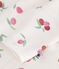 Pyjama short enfant en coton imprimé fruits blanc MARSHMALLOW/blanc MULTICO