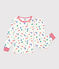 Pyjama imprimé motif Paris en coton enfant blanc MARSHMALLOW/bleu MEDIEVAL/ MULTICO