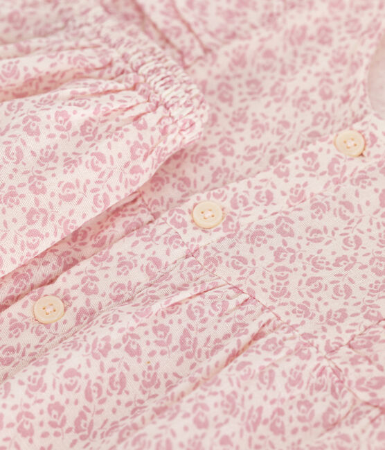 Robe manches courtes et bloomer en gaze de coton bébé AVALANCHE/ PANTY