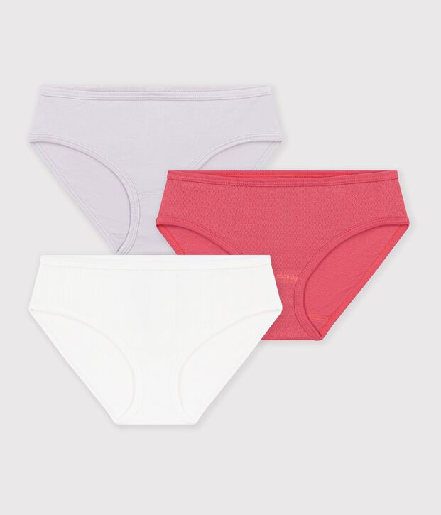 Lot de 3 culottes  en coton multicouleur