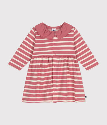 Robe manches longues en jersey épais bébé