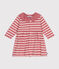 Robe manches longues en jersey épais bébé rose ROSEWOOD/ AVALANCHE