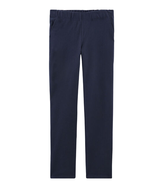 Pantalon femme bleu SMOKING