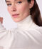 Sous-pull femme l'iconique en laine et coton écru MILK