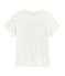 Tee-shirt manches courtes enfant fille blanc/rose