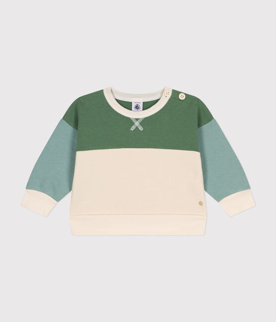 Sweatshirt en molleton bébé blanc AVALANCHE/ MULTICO