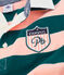 Rugby polo enfant garçon vert PINEDE/rose ROSAKO