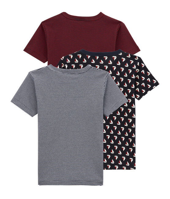 Trio de tee-shirts manches courtes petit garçon variante 1