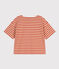 Marinière en coton Femme beige VINTAGE/rouge HARISSA