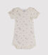 Body manches courtes bébé fille