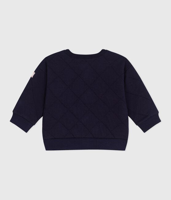 Cardigan bébé en coton épais uni SOIR