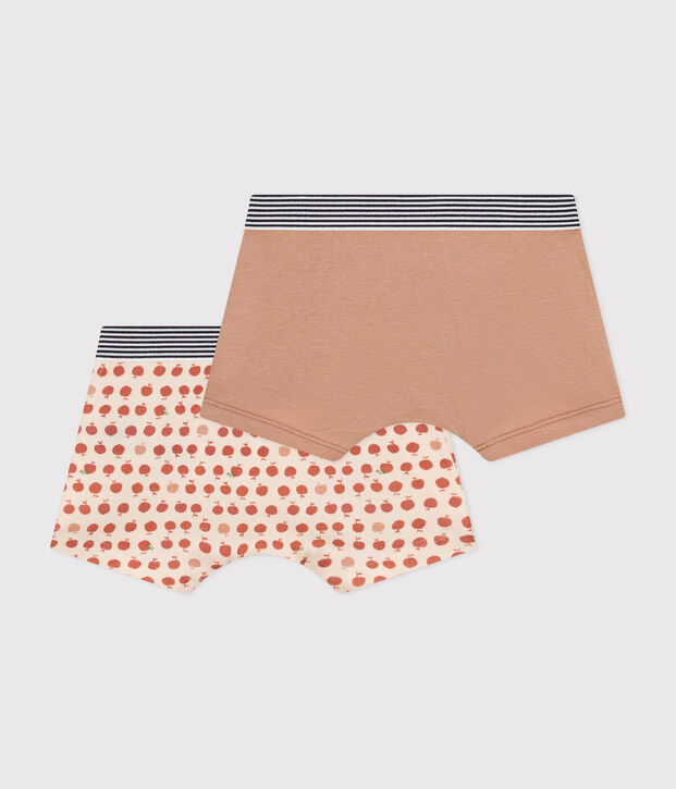Lot de 2 boxers en coton enfant multicouleur
